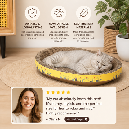 Durable Oval Cat Nest