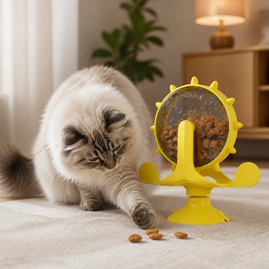 Treat-Spinning Fun for Pets