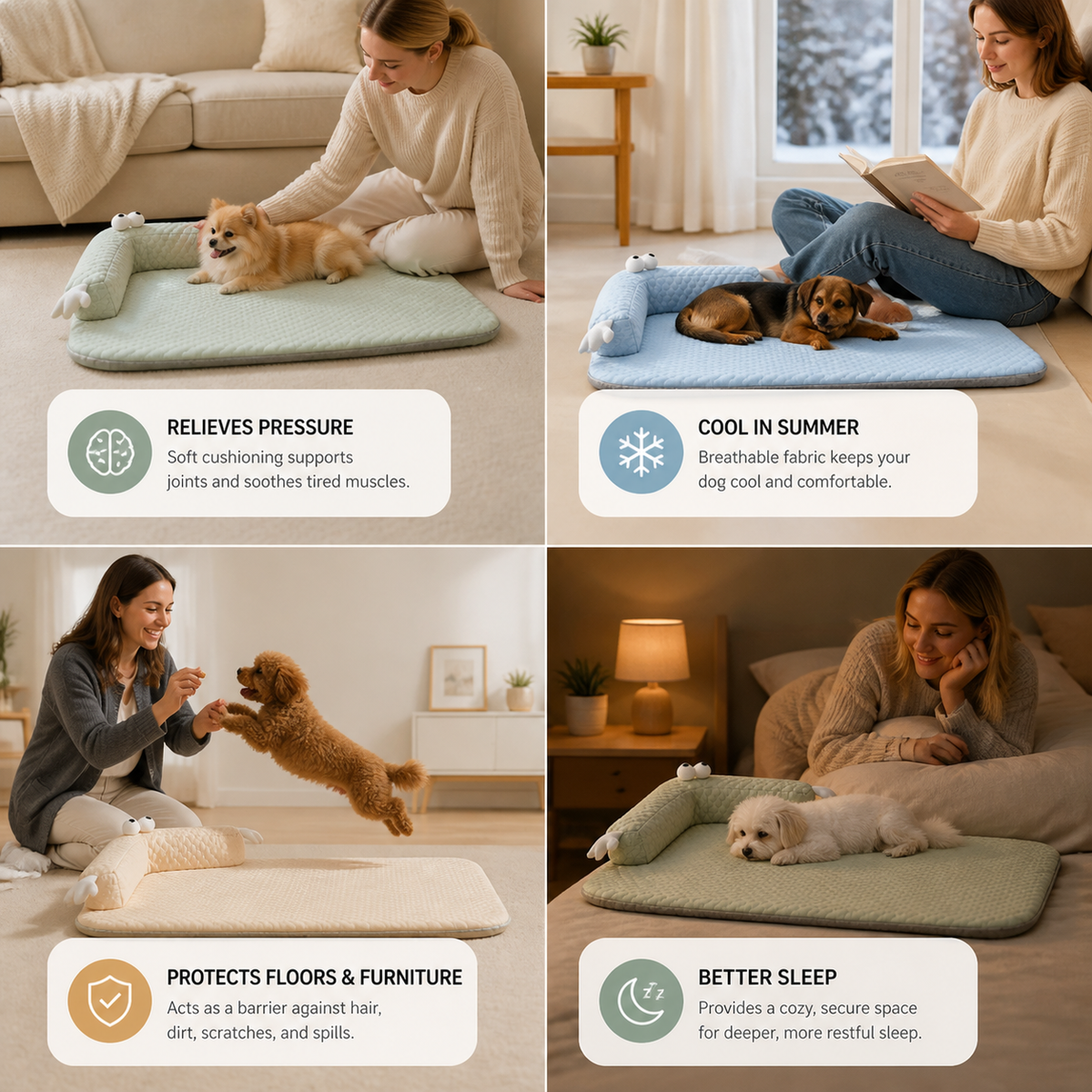 Luxe Dog Cooling Mat – CoolChill