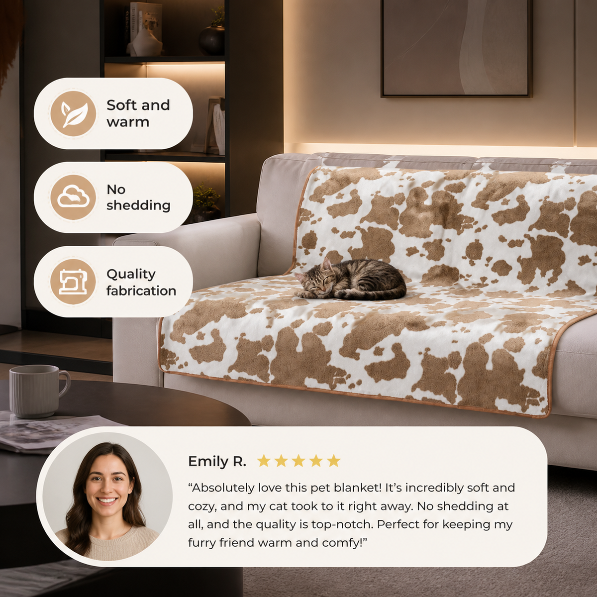 Pet Blanket – CowCuddle