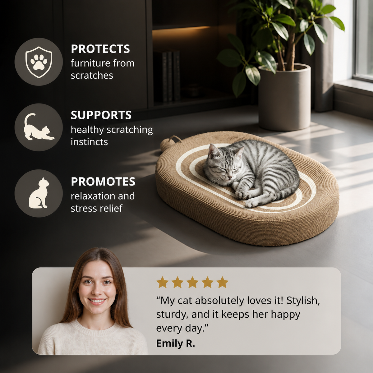 ScratchBoard Pro – Perfect Scratching Fun for Cats