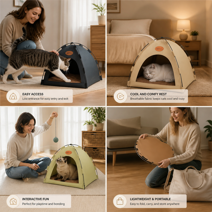 Cooling Cat Tent – CoolCat Retreat