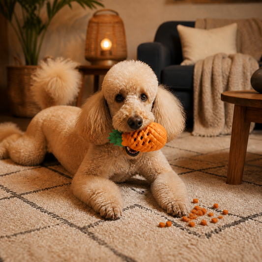 Indestructible Pineapple Chew Toy for Dogs