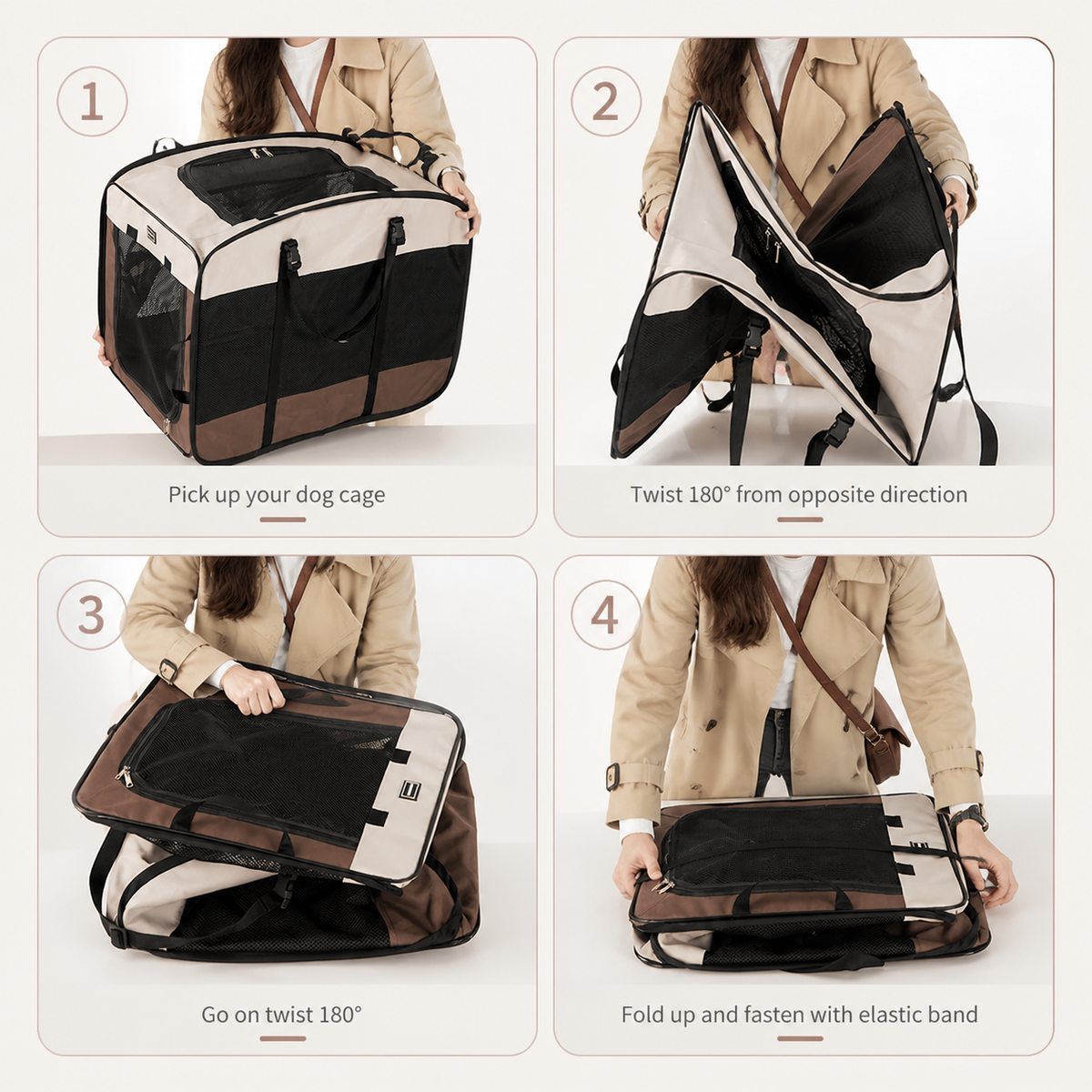 Collapsible Pet Transport Box