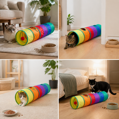 Foldable Cat Tunnel
