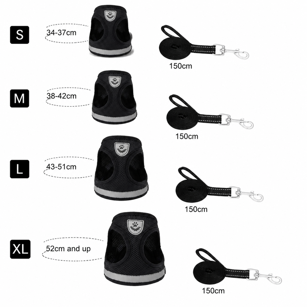 Explorer Harness with Leash