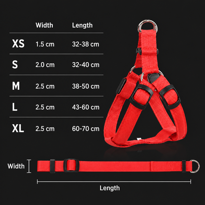 GlowSafe LED Dog Harness