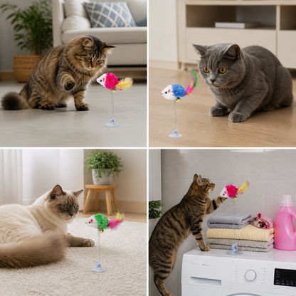Swinging Mouse Cat Toy