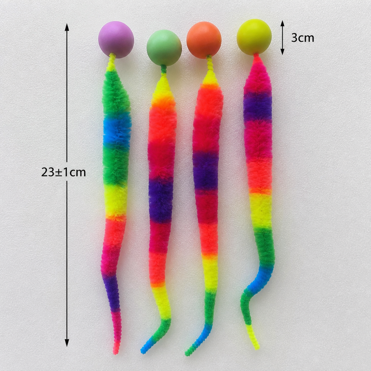 Tickle Cat Colorful bouncing ball