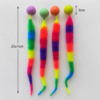 Tickle Cat Colorful bouncing ball