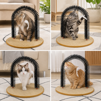 Cat Toy Arch Self-Grooming Pamper