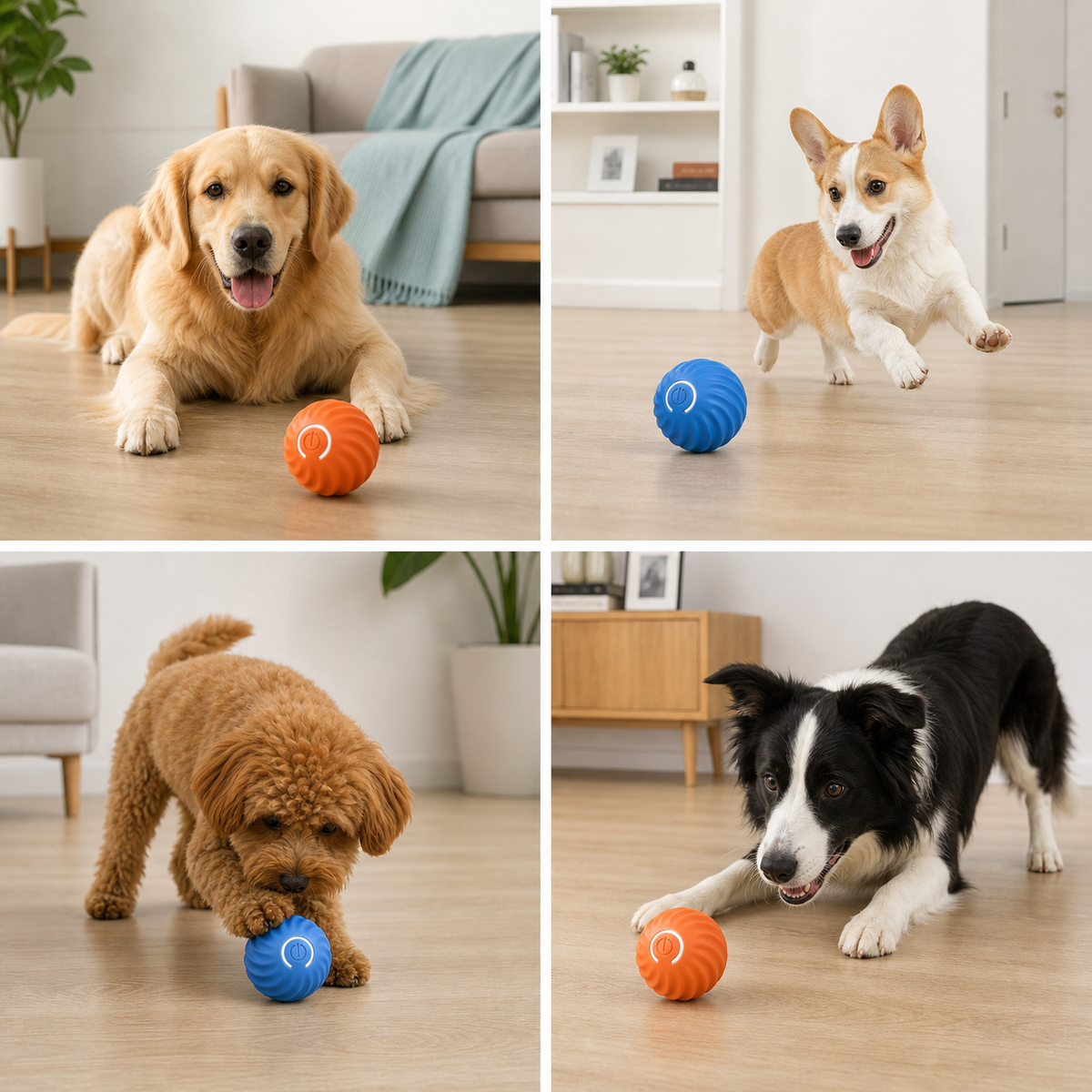 Automatic Interactive Dog Toy – RolliPlay