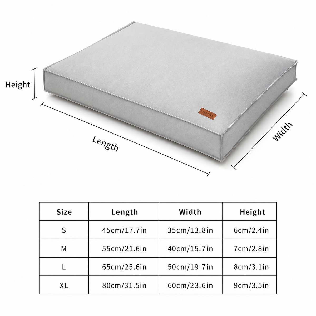 Orthopedic Dog Bed – RelaxPfote Comfort