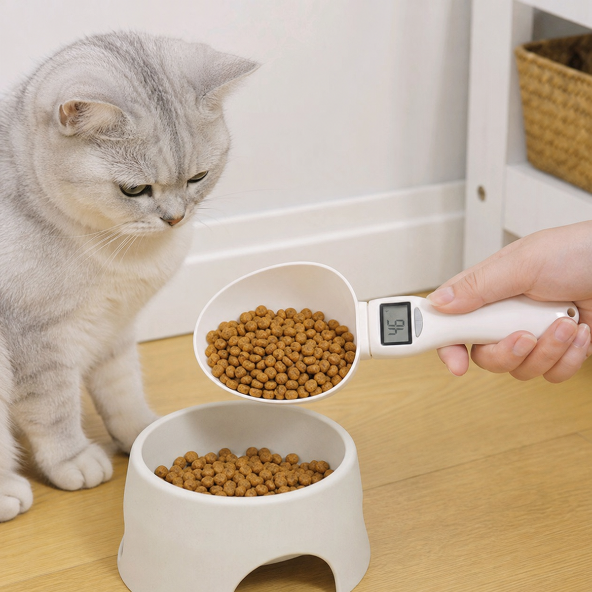 SmartPortion Electronic Measuring Spoon – Precise Feeding Made Easy