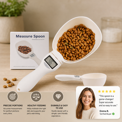 SmartPortion Electronic Measuring Spoon – Precise Feeding Made Easy