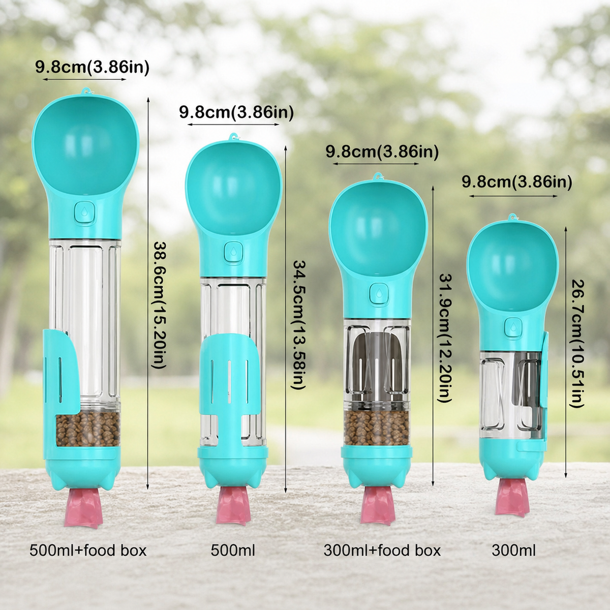 HydraPaw 3-in-1 Dog Water Bottle