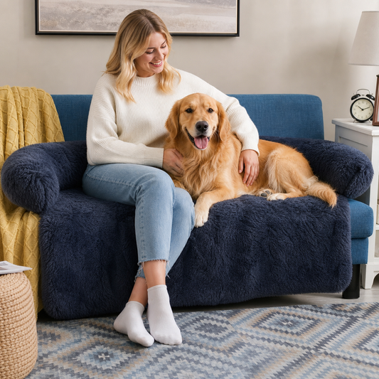 CozyPaws Washable Pet Sofa Blanket