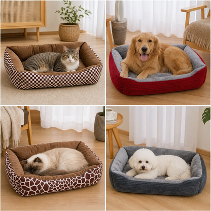 CozyRest Pet Bed – Orthopedic Plush Comfort