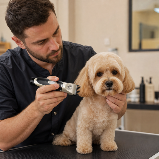 Silent Coat Trimmer set for dogs