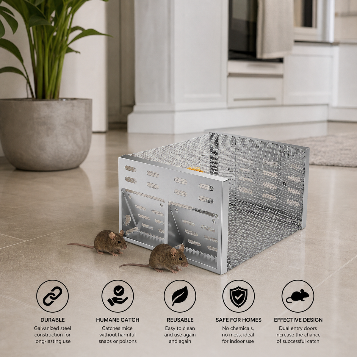 QuickCatch Automatic Mouse Trap