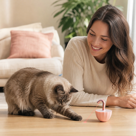 Cat Laser Wobble Toy