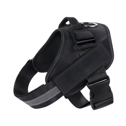 Reflective Adjustable Dog Harness with 3 Leash Clips – Padded for Walking & Training