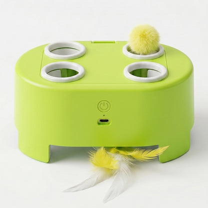 Automatic Feather Chase Toy for Cats