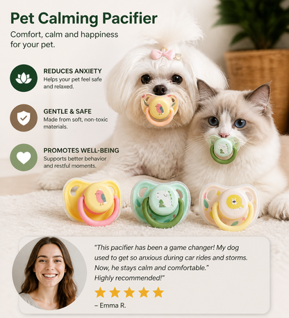 Pet Calming Pacifier Soft