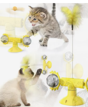 Cat Fun & Scratching Windmill - PlaySpin