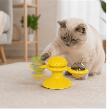 Cat Fun & Scratching Windmill - PlaySpin