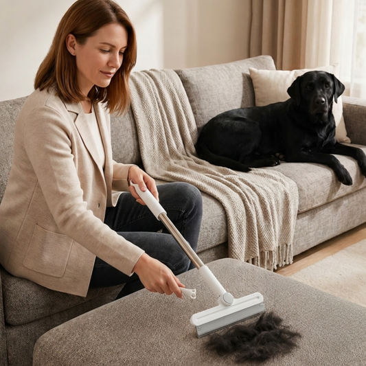 Silicone Pet Hair Remover Broom
