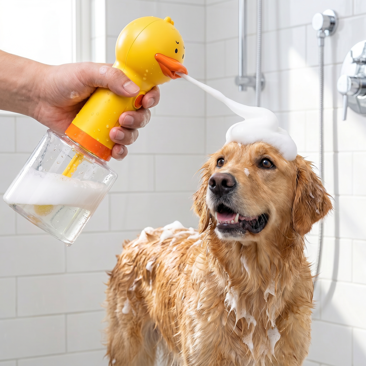 Automatic Duck Pet Foam Sprayer