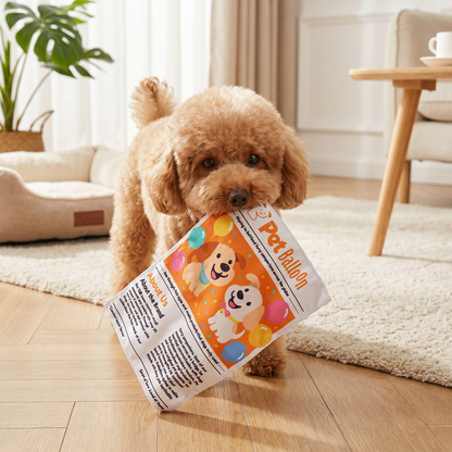 Durable Interactive Crinkle Newspaper Dog Toy