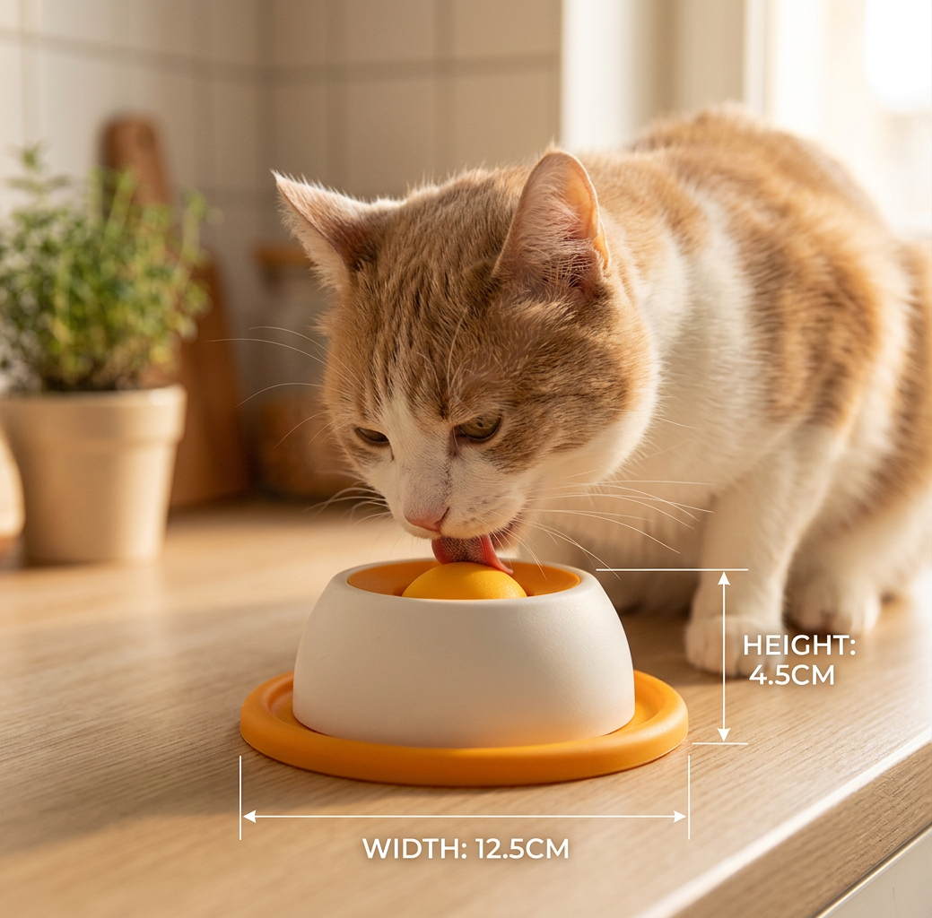 Interactive Lick Mat Slow Feeder Enrichement Toy for Cats