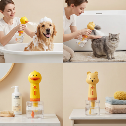 Automatic Duck Pet Foam Sprayer