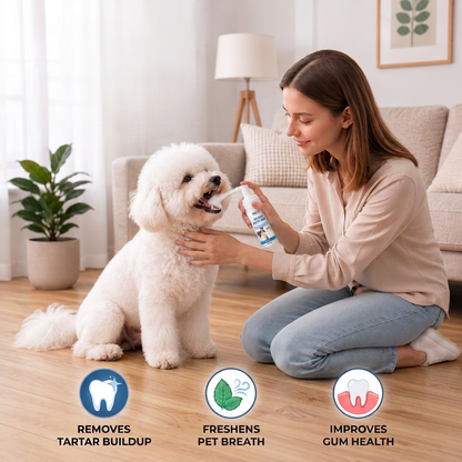 Dog Dental Cleaning Foam – Brighter Teeth & Fresh Breath