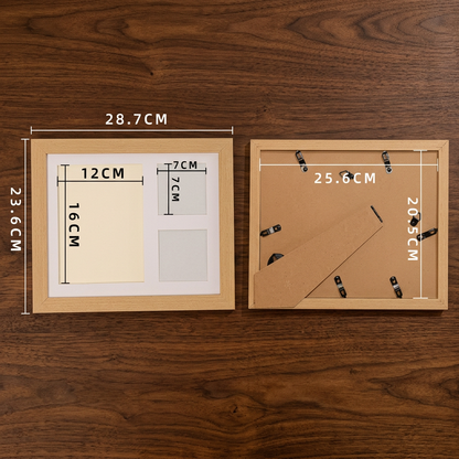 DIY Pet Paw Print Keepsake Frame Kit – Paw Impression & Photo Display