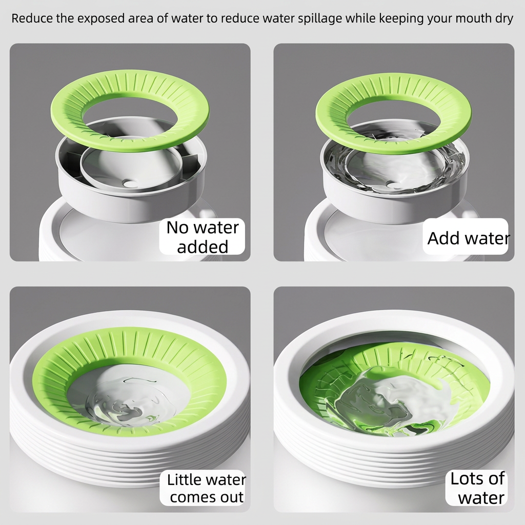 No-Spill Dog Water Bowl