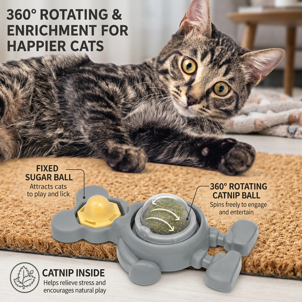 Catnip Ball Chew Toy