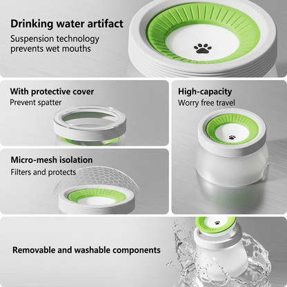 No-Spill Dog Water Bowl