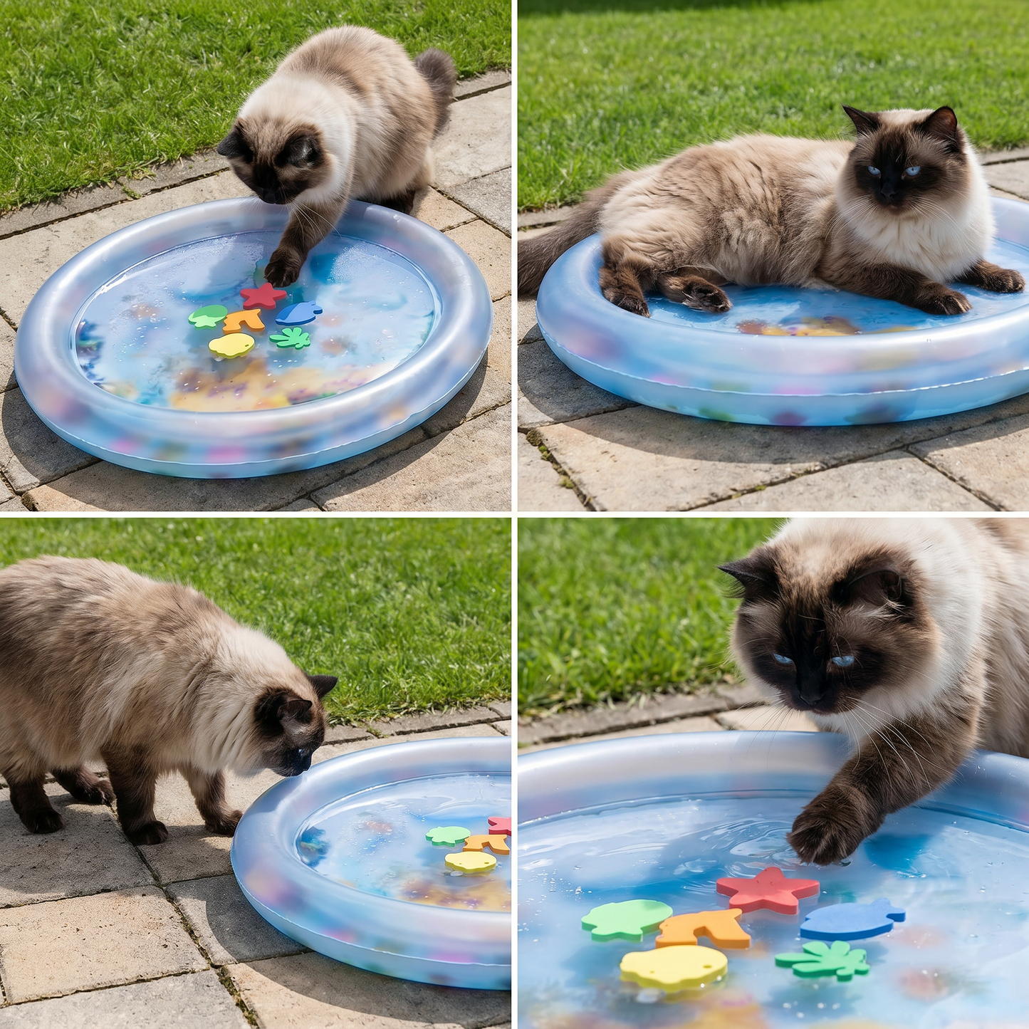 Interactive Cooling Waterbed for Cats 2.0