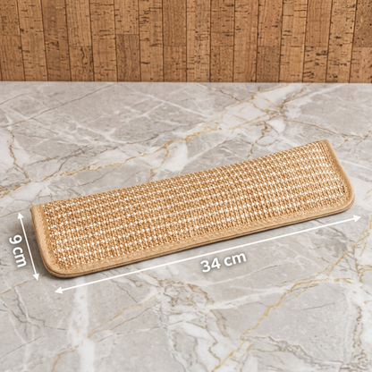 Natural Sisal Cat Kicker & Scratcher with Catnip – Dental Chew Toy
