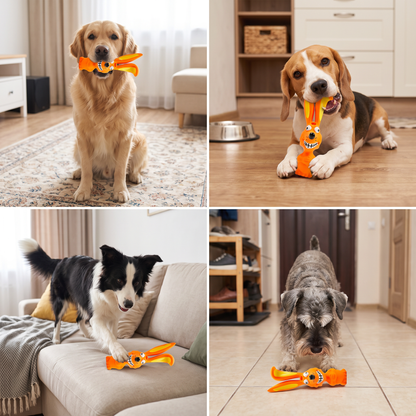 Durable Natural Latex Teeth Cleaning Dog Chew Toy