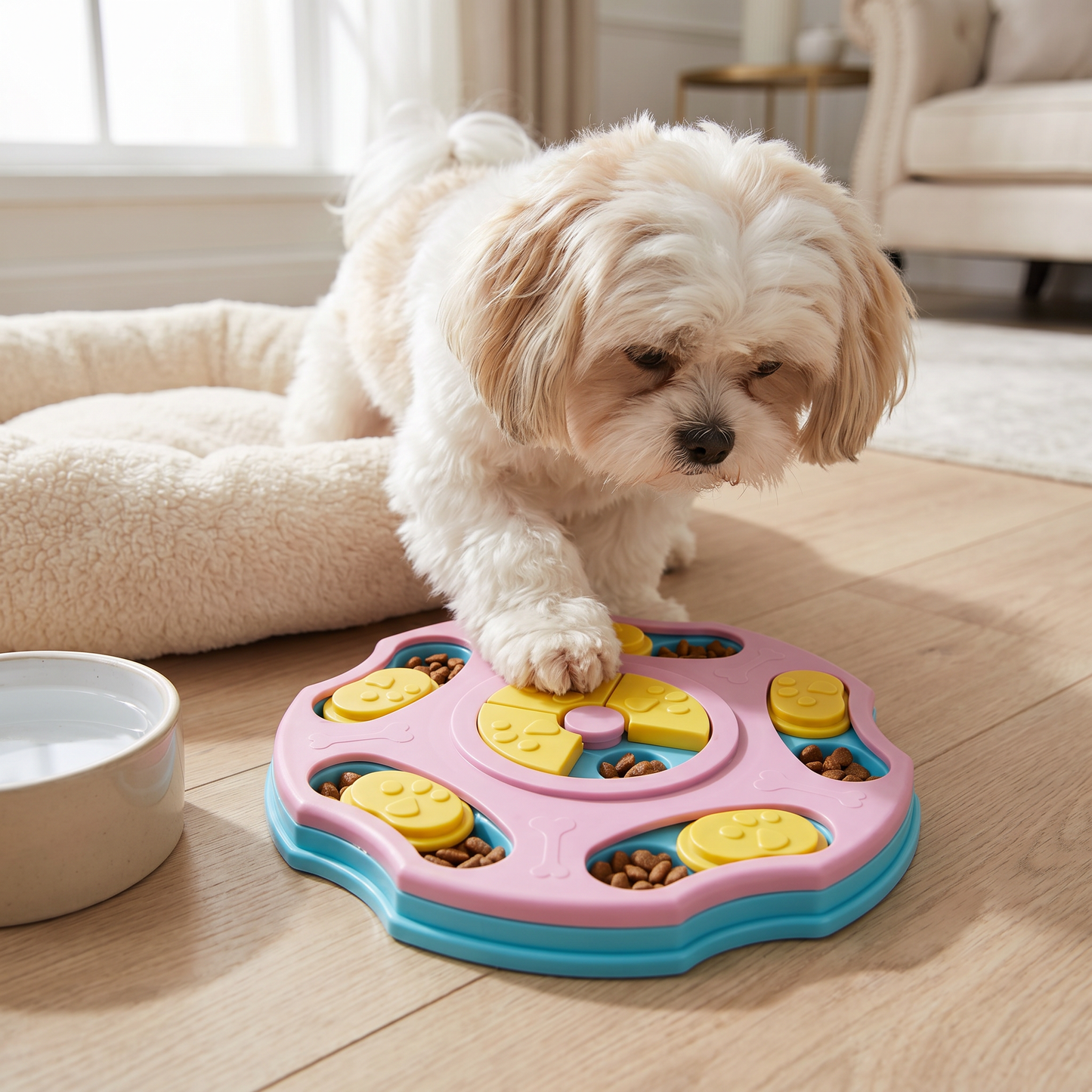 Interactive Food Puzzle for Dogs