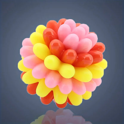 Colourful Bumpy Dog Chew Ball
