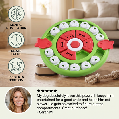Interactive Food Puzzle for Dogs