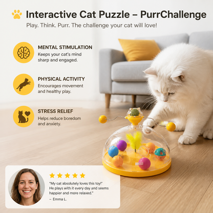Interactive Cat Puzzle – PurrChallenge
