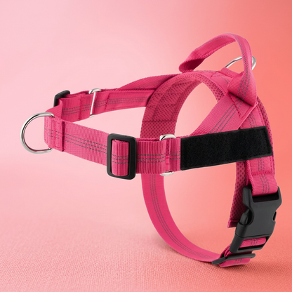 Personalized Reflective No-Pull Dog Harness with Custom Name Patch