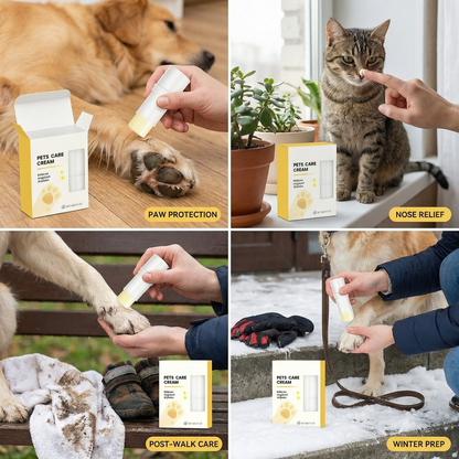 Nourishing and protective ointment stick for paws and nose
