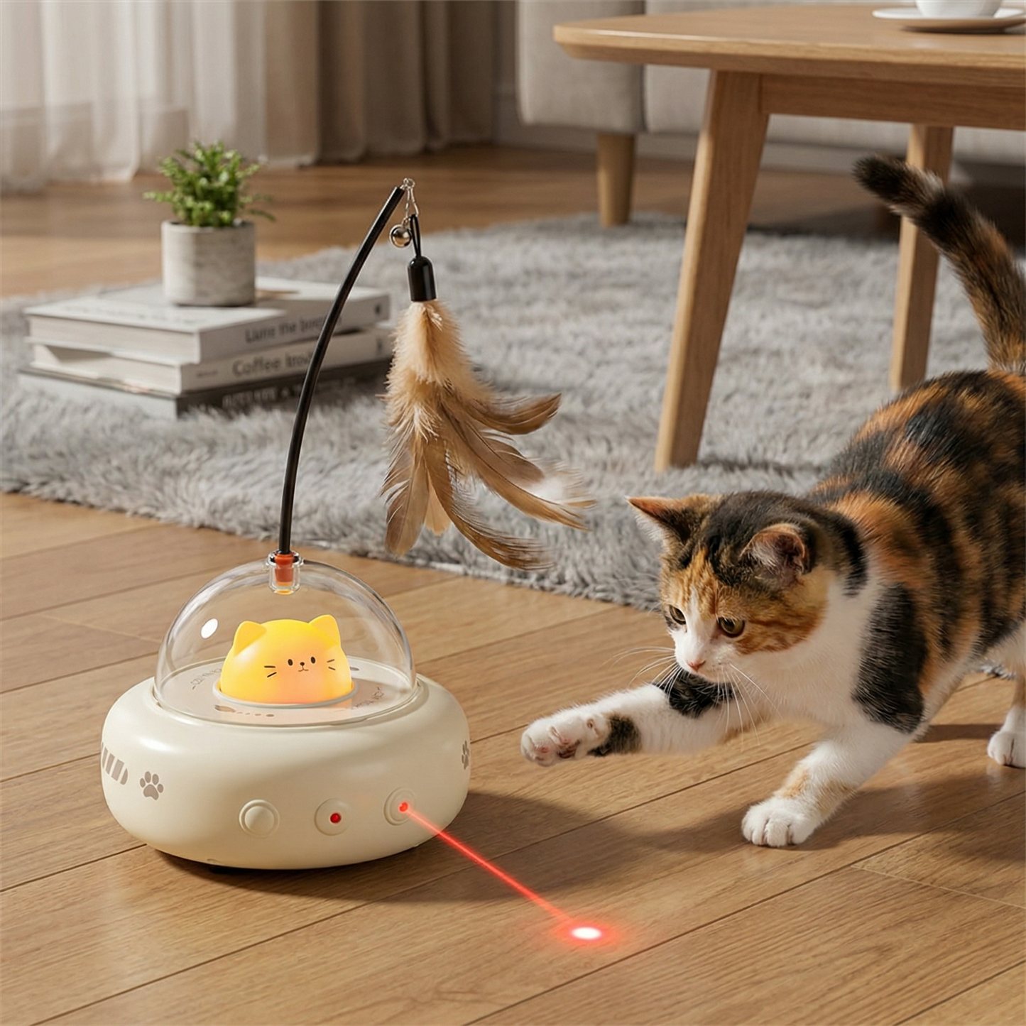 Cat Ufo Laser Toy
